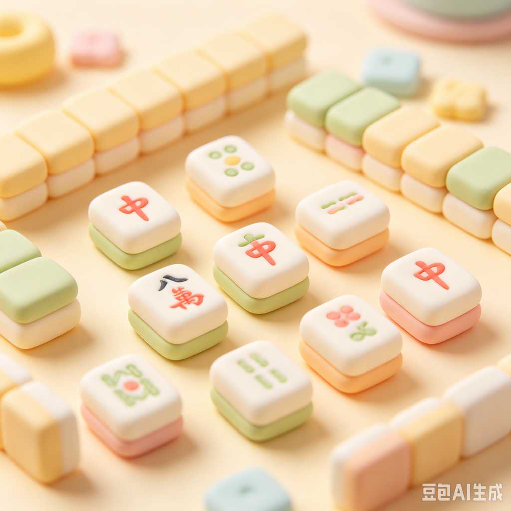 compact mahjong set with case